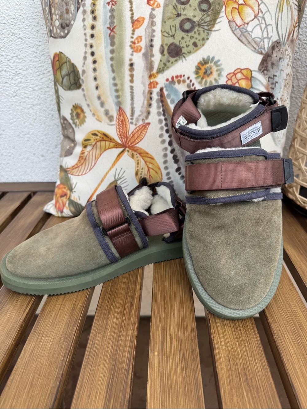 Suicoke Nots-M2ab Shearling Boot Sandals